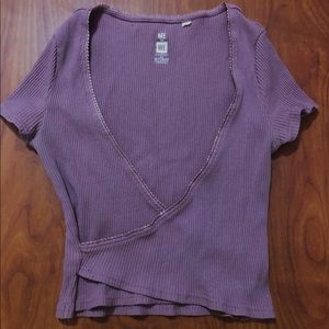 Purple Crop Top